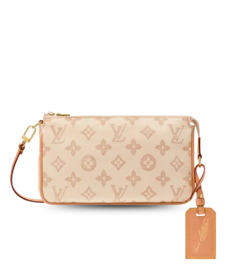 Louis Vuitton Pochette Accessoires Linen For Women 23.5cm/9.3in - M28321