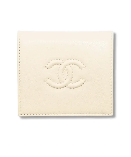 Chanel Small Flap Wallet Light Beige For Women 10cm/3.9in - AP4656-B20633-U4531