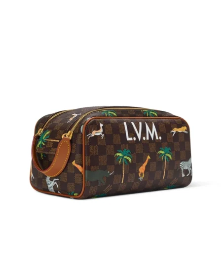 Alternative view of Louis Vuitton LV x The Darjeeling Limited Dopp Kit Brown For Men 28cm/11in - N40889