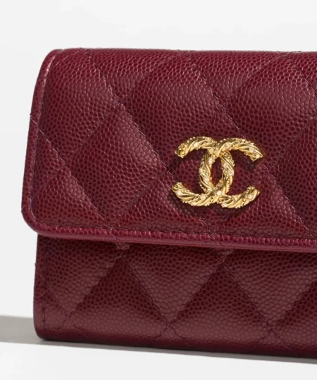 Alternative view of Chanel Card Holder Dark Burgundy For Women 11.5cm/4.5in - AP5089-B23239-U6550