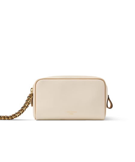 Louis Vuitton Mini Dopp Kit 7.9in/ 20cm Vanilla Gold Hardware For Women M29547