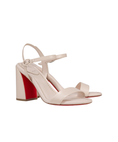Christian Louboutin Miss Jane Sandals Leche For Women 1240672f608