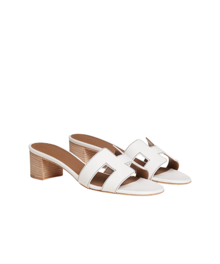 Hermes Oasis Sandals Blanc For Women H071002Z 02340