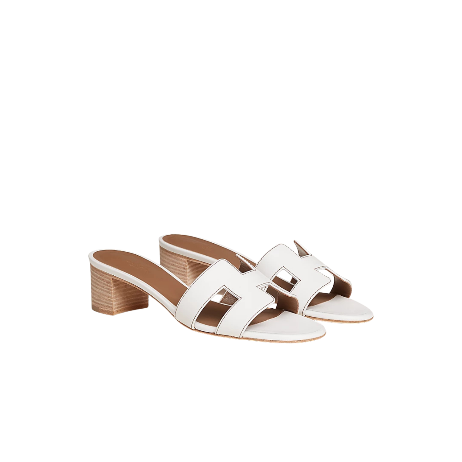 Hermes Oasis Sandals Blanc For Women H071002Z 02340